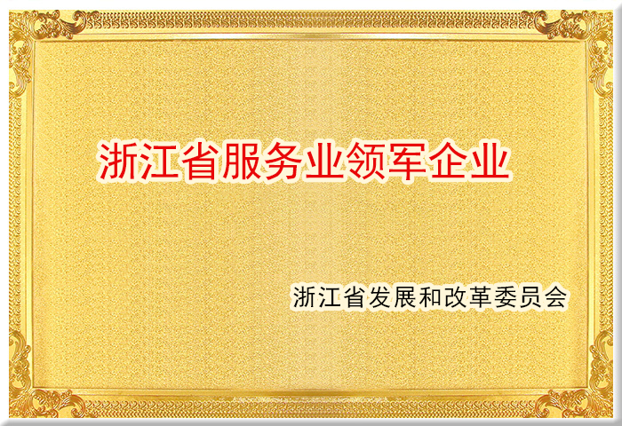 浙江省服务业领军企业